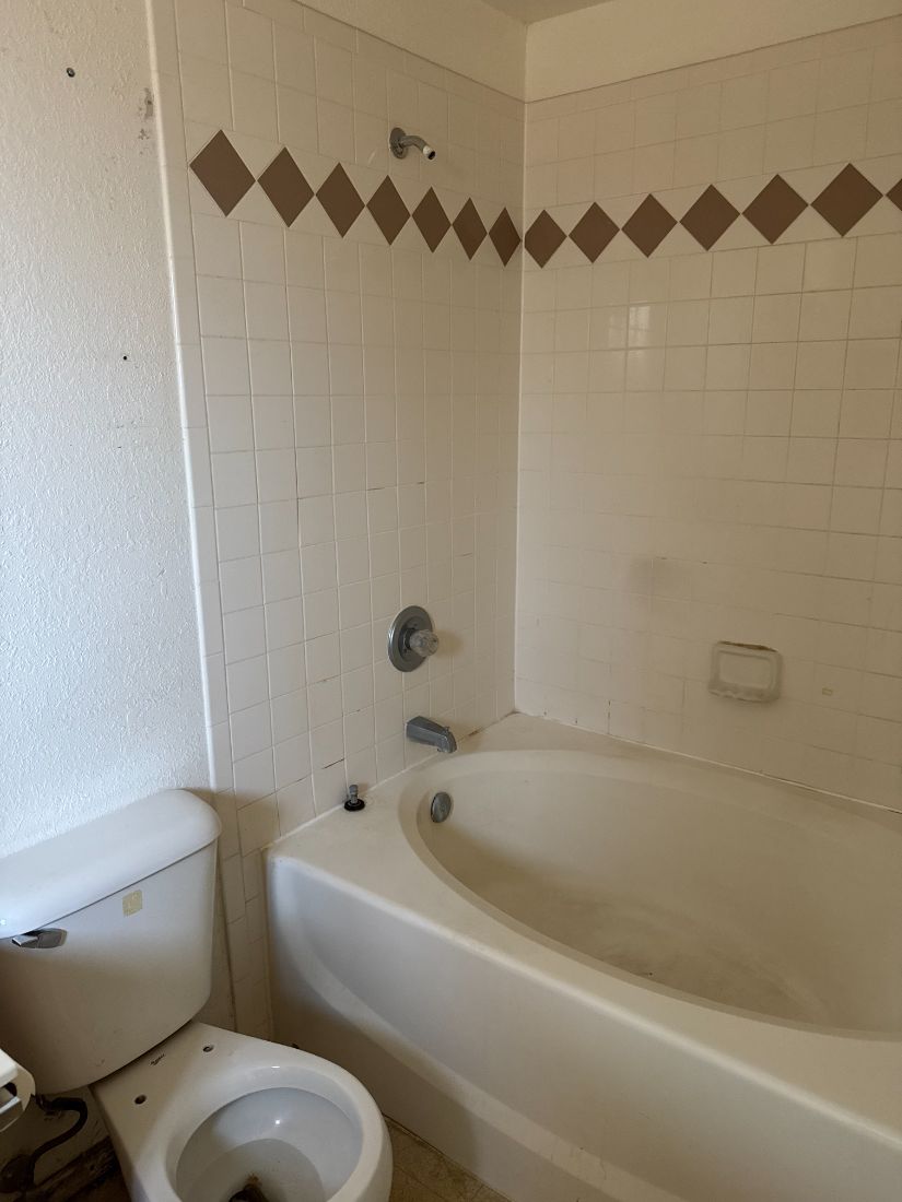 Bathroom before remodel