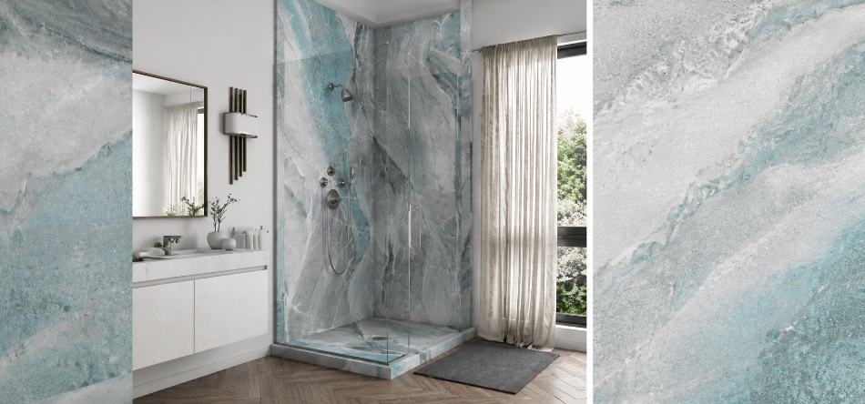 Triton stone pattern room